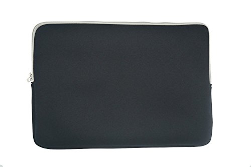 17-17.3 Inch Neoprene Laptop Sleeve Bag Carrying Case/Notebook Computer Case/Tablet Briefcase Carrying Bag/Pouch Skin Cover for Acer/Asus/Dell/Fujitsu/Lenovo/HP/Samsung/Sony Universal Sleeve - Thumbnail 3