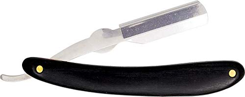 Wood Handle Straight Razor (Vincent Sigma Collection) (Walnut)