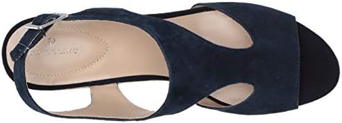 Bandolino Women's Natasha Espadrille Wedge Sandal, Navy, 8 | Image 4