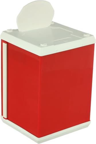 Image of Magicwand Magicwand ATM Piggy Bank|Mini ATM|Coin Bank Money Saving Box with Password,【Cherry Red】 Kids Safe Money Bank for Kids with Auto Grab Note Slot
