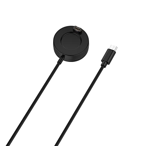 Cable USB C de carga rápida compatible con Garmin Fenix 6 y Vivoactive contra fallos de conexión 6
