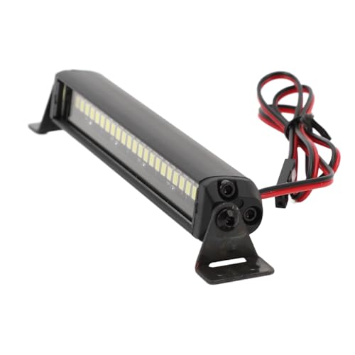 Barre de lumière LED RC en alliage en aluminium premium pour châssis de précision Axial SCX10