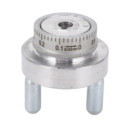 Volante de torno de 50 mm y 2 pulgadas con manivela y escala regulable de aluminio 2