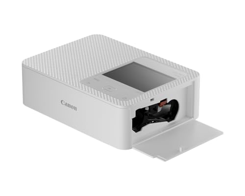 Image of Canon Selphy CP1500 Wireless Compact Photo Printer (White) + RP-108 High-Capacity Color Ink /Paper Set, 4 inchx6 inch Prints, 108 Sheets
