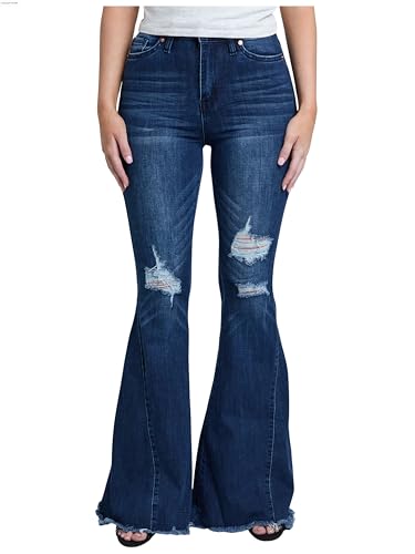 YMI Womens Jeans Gigi High-Rise Extreme Fit & Flare, S1703, 11 Blue