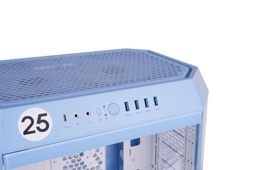 Thermaltake The Tower 600 Mid Tower Chassis | Hidden Connector | Hydrangea Blue