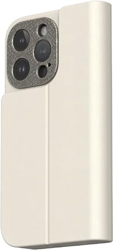 Vista 12 de Moshi Overture - Funda para iPhone 15 Pro Max (magsafe), color blanco Ponche de huevo blanco