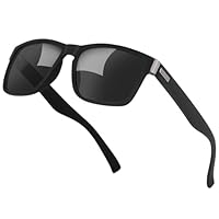 Perkanion Lunettes de Soleil Polarisées pour Homme Femme Classiques Protection UV400 pour Conduite Pêche Monture Léger Confortable