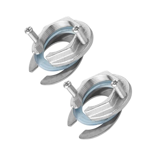 2 Juegos Tuercas de Fijación de Cocina y Accesorios Antideslizantes Fregaderos Compatible Agua Fría y Incluye Arandelas y Tornillos