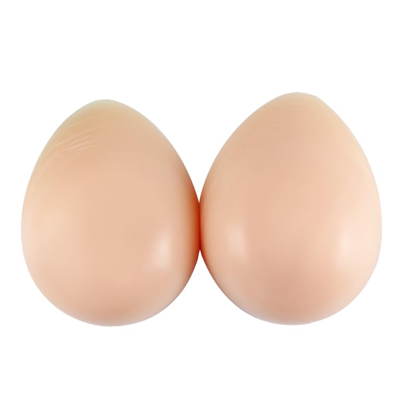 Lervanla Silicone Breast Forms Fake Breast for Mastectomy Transgender Cosplay