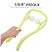 FONDOTIN Handheld Neck Roller Massager for Cervical Relief Portable Tool for Shoulder Exhaust and Fatigue for Home Office and Travel Use