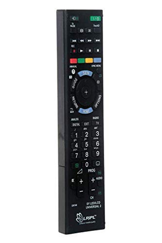 Image of Universal Compatible Remote for Sony Bravia LED LCD TV with 3D Button | Compatible with Sony Smart Televisions Plastic Body & Soft Rubber Keypads (Sony UN144)