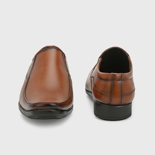 Image of Centrino Men's Formal Shoe | Cushioned Insole Comfortable Shoes | Trendy & Classic Design | Durable TPR Sole Footwear (8113)