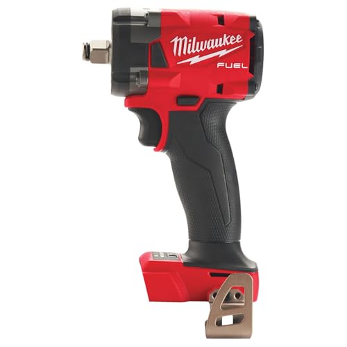 Milwaukee M18 FUEL 3/8' Compact Impact Wrench with Friction Ring - No Charger, No Battery, Bare Tool...
