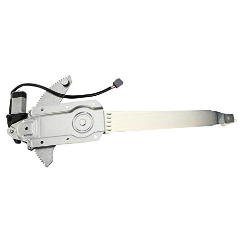 Image of TRQ Front Left Power Window Regulator & Motor Assembly Drivers Side Compatible with 1981-1996 Ford Bronco 1981-1983 F-100 F-150 1981-1997 F-250 1997 F-250 HD F-350