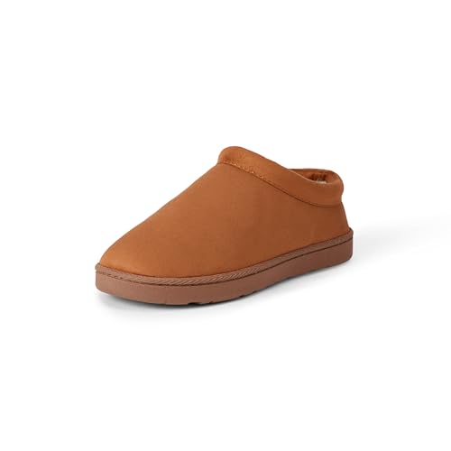 Amazon Essentials Unisex Kids Clog Slippers for Boys and Girls Tan 1 Little Kid