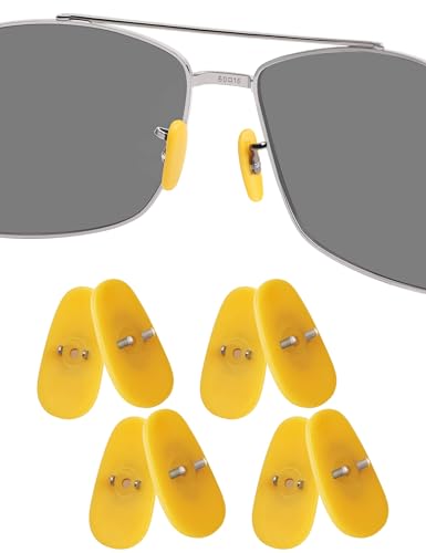 Image of 4 Pairs Replacement Nosepieces Nose Pads for Ray-Ban Aviator RB3025 RB3026 RB3044 RB3261 RB3483 Clubmaster RB3016 Sunglass