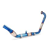 Motorradauspuffanlagen Escape Modifizierter 51-mm-Mittelrohranschluss Vorne Für NK250 250SR NK300...