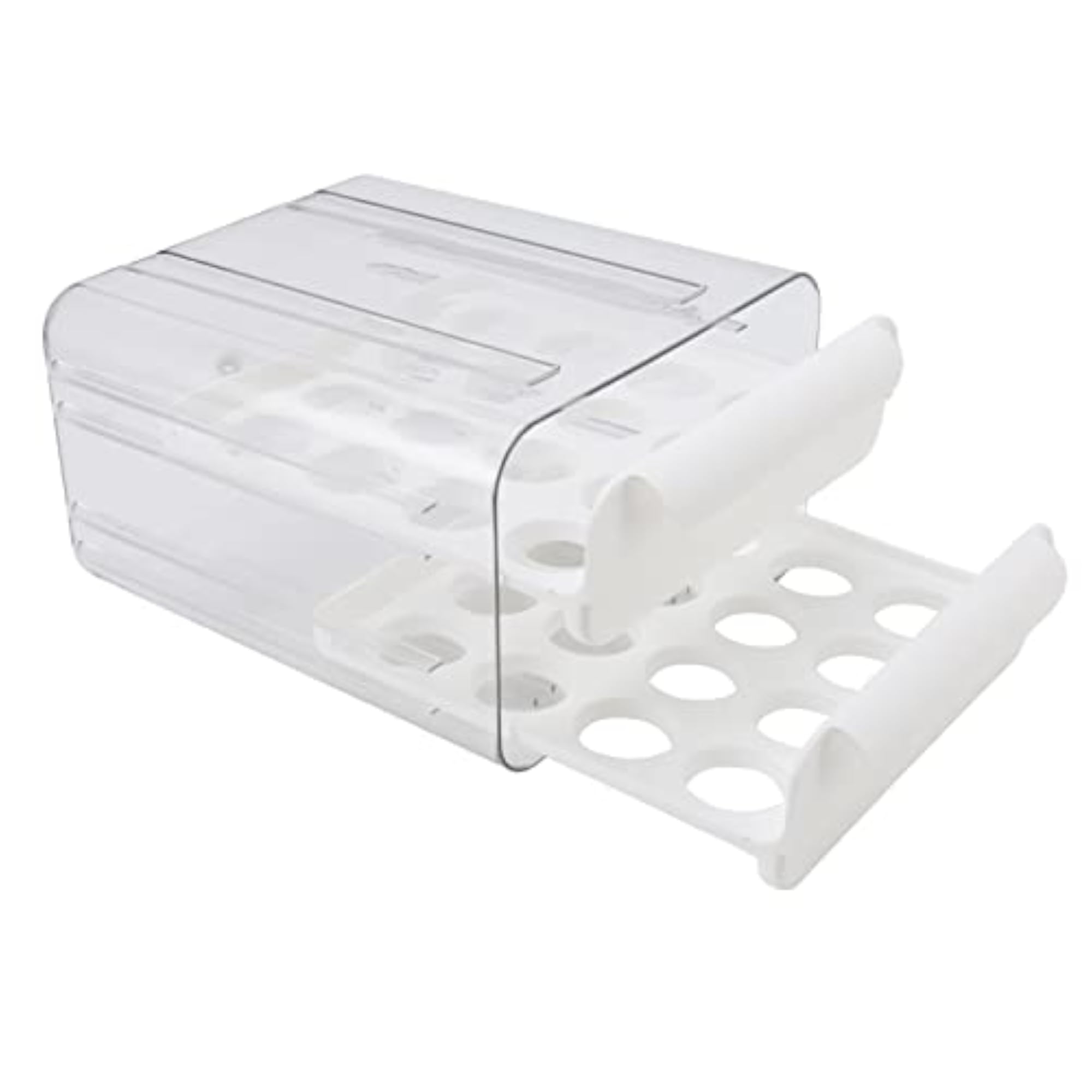 Egg Drawer, Space Saving Transparent Storage Container