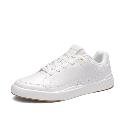 Bruno Marc Mens Lightweight Non Slip Casual Dress Fashion Sneakers Tennis Shoes Breathable Comfortable Shoes Size 8.5 White SBFN26015M