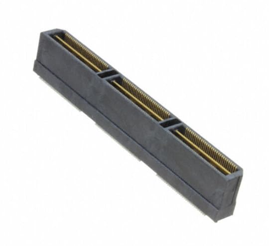Image of the AVLIS-CO QTH-090-03-L-D-A 180-position surface mount connector header.