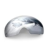 STOMP Ski Goggles PRO - Frameless, Replacement Interchangeable Lens 100% UV400 Protection Snow...