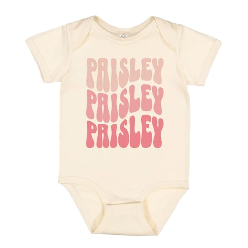 TATY Kids Wavy Paisley Baby Infant Bodysuit