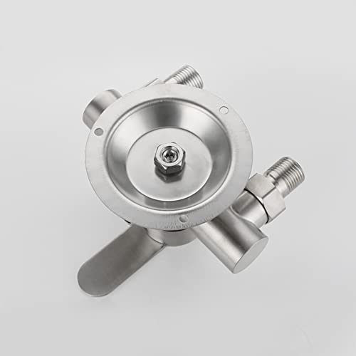 DAZZLEEX G1/2 Rubinetto Doccia in Acciaio Inox