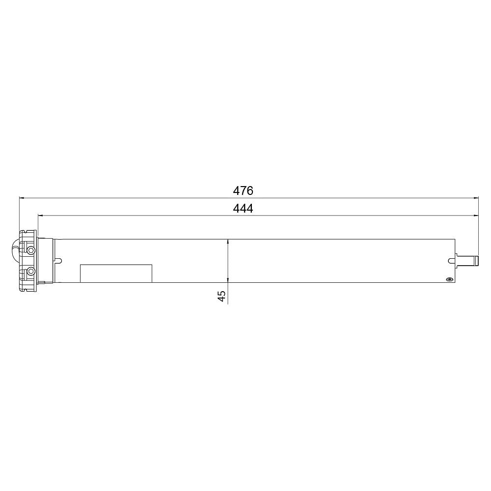 Moteur filaire Ø 45 mm pour volet roulant 20 kg - 10 Nm