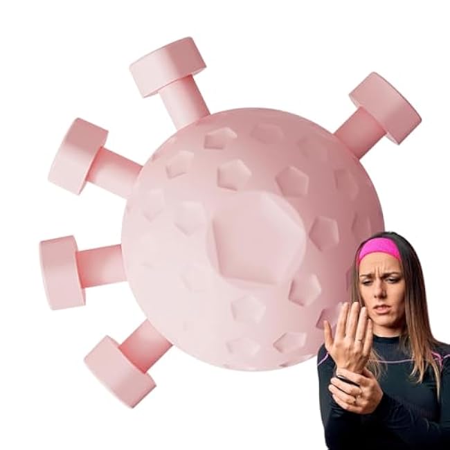 Hand Exercise Balls ¨C Finger Grip Strengthener, Stress Ball & Hand Workout Trainer | Forearm & Wrist Strength, Rehab Recovery Ball, Muscle Trainer for Climbing, Tennis, Guitar