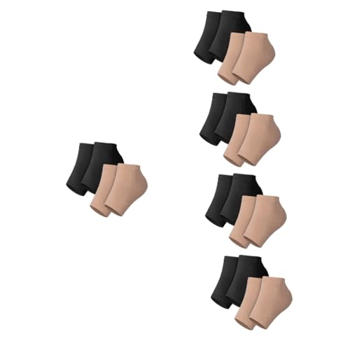 NOLITOY 5sets Foot Support Accessories Breathable Heel Protectors for Shoes Reusable Heel Sleeves for Men Women 2pairs*5