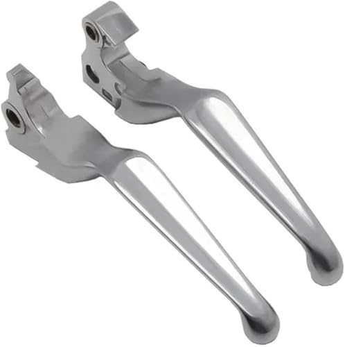 Palanca de freno de embrague de moto en acabado cromado para XR y 1200 XVC 2