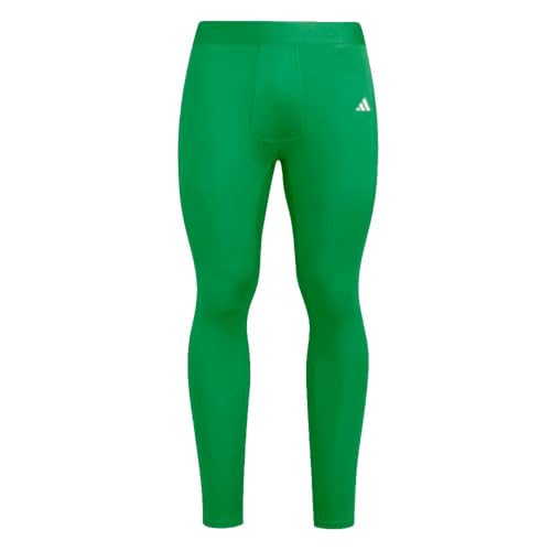 Leggings adidas hombre verde pantalones elásticos para entrenar fresco