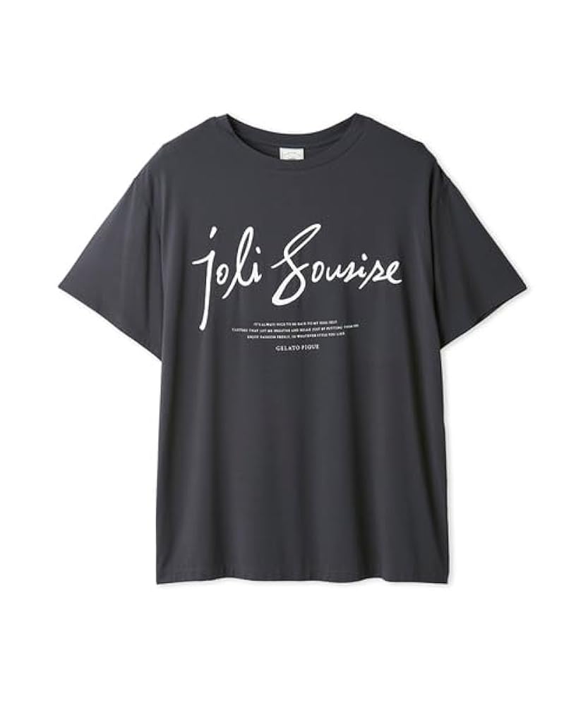 新品タグgelato pique COOLレーヨンロゴBIGTシャツ &パンツ 接触冷感】カラフルレーヨンロゴBIGTシャツ＆ショートパンツ