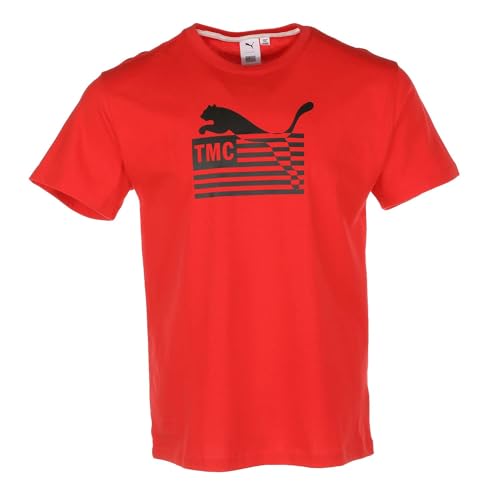 PUMA Every Day HUSSLE TEE RED t-shirt respirant pour éviter la transpiration