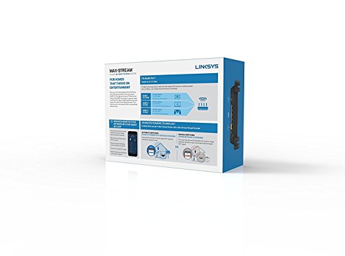 Linksys - Max-Stream Ac2200 Tri-Band Wi-Fi Router (Ea8300) Black - New (Renewed) #TOP4