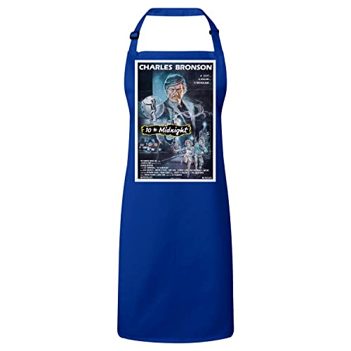 Tablier Cuisine 10 to Midnight Bleu Idée Cadeau Collectionneur Cinéma Vintage
