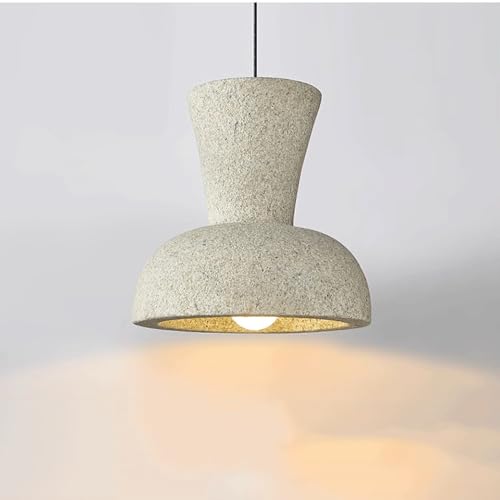 Lustre original moderne Wabi Sabi en résine style nordique vintage pour table de bar