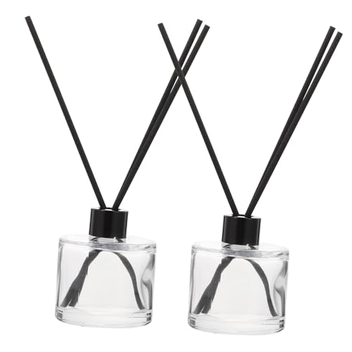 Set de 50ml Difusor Aromaterapia con 10 Varillas Negras miniatura 1
