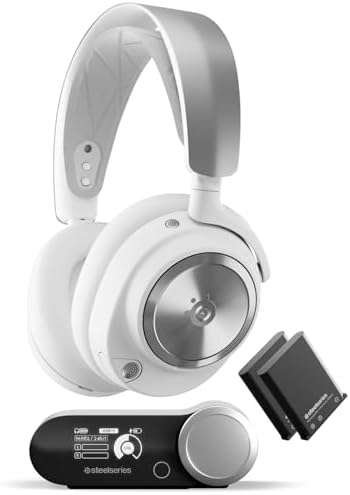 SteelSeries Arctis Nova Pro Wireless Multi-System Gaming Headset - Neodymium Magnetic Drivers - Acti...