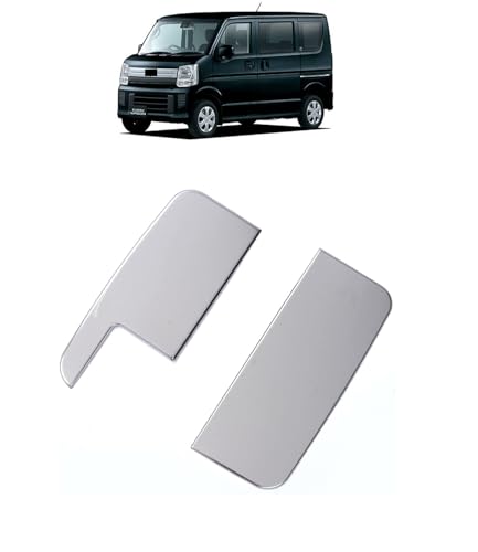 【Goodmatchup 】スズキ エブリイワゴン/バン FOR EVERYWGN/EVERYVAN DA17W/DA17V 2015年2月?フロント バンパーグリルカバー グリルトリム ステンレス製 鏡面仕上げ メッキ アクセサリー ドレスアップ カスタ