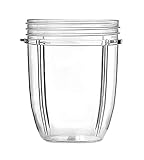 Un pequeño frasco de taza de Find A Spare, un reemplazo premium para tu licuadora.