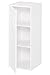ClosetMaid 8988 Stackable 1-Door Organizer, White