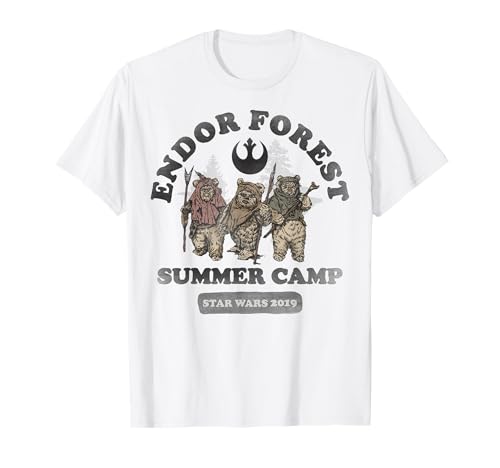 T-shirt Ewok de Star Wars pour le camping d'été en forêt d'Endor