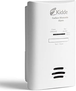 Kidde Carbon Monoxide Detector, AC Plug-In with Battery Backup, CO Alarm with Replacement Alert