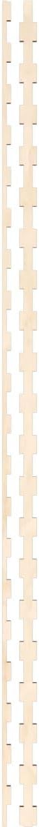 Ekena Millwork 94"H x 3/8"T Midland Adjustable Wood Decorative Slat Wall Panel Kit, Birch (contains 29 Slats + 1 Straight Edge Starter Slat)