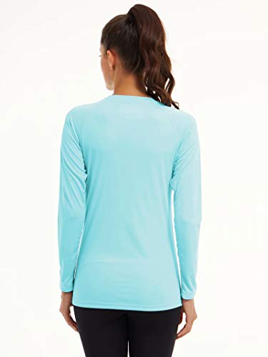 Image of MAGCOMSEN Women's UPF 50+ Sun Protection Shirts Long Sleeve Performance T Shirts for Running, Workout, Fishing, Hiking