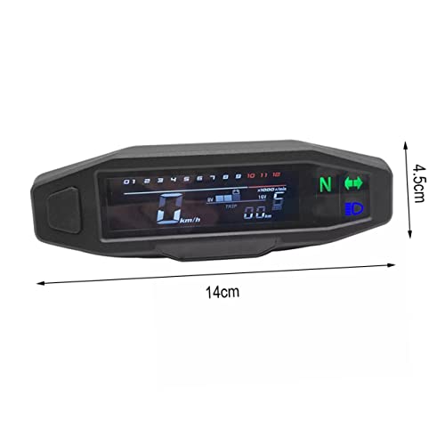 OUNONA 7Pcs Velocímetro Odômetro Motocicleta Odômetro Com Sensor Motocicleta Medidor De Carburador D