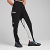 PUMA Hombre BMW M Motorsport Pantalones de Cargo Tejidos, Puma Negro AH24, Grande 4