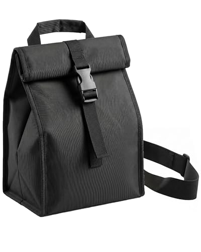 ZM-YOUTOO Insulated Foldable Lunch Bag With Ajustable Strap- Lightweight Portable Lunch Box for Men,...